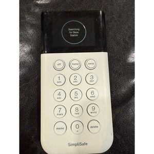 SimpliSafe Wireless Keypad Gen 3‎ White Black Home Security Alarm SSKP3